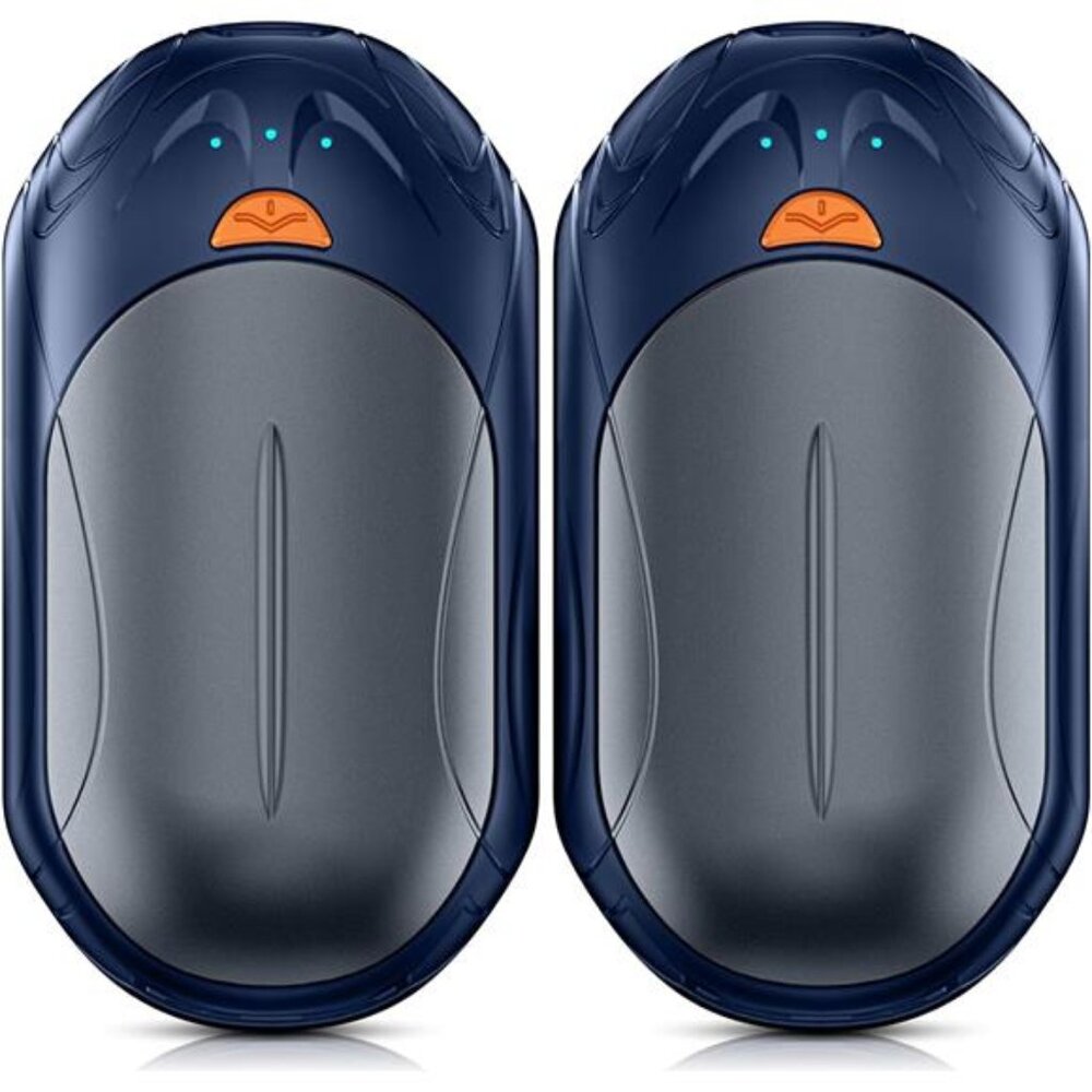 Hand Warmers Rechargeable 2 Pack,6000mAh Rechargeable Hand Warmer 20Hrs